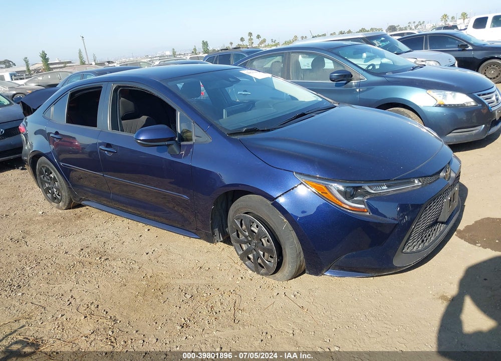 2021 TOYOTA COROLLA LE VIN: JTDEPMAE0MJ150113