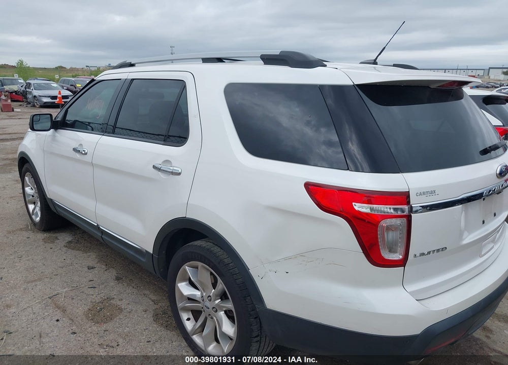 2012 FORD EXPLORER LIMITED VIN: 1FMHK7F98CGA01528