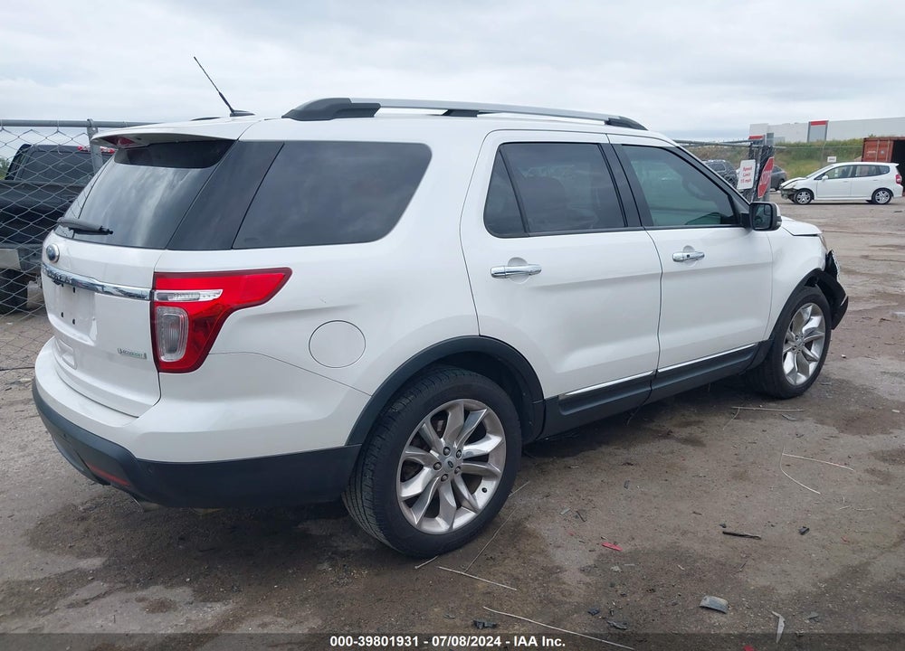 2012 FORD EXPLORER LIMITED VIN: 1FMHK7F98CGA01528