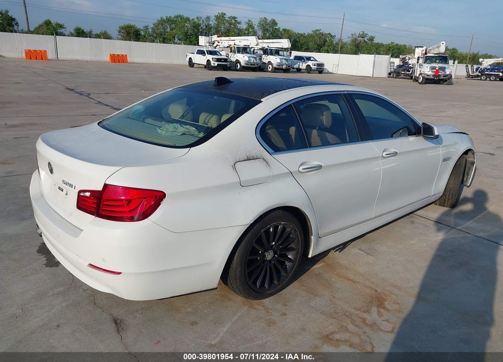 2013 BMW 528I XDRIVE VIN: WBAXH5C59DDW12608