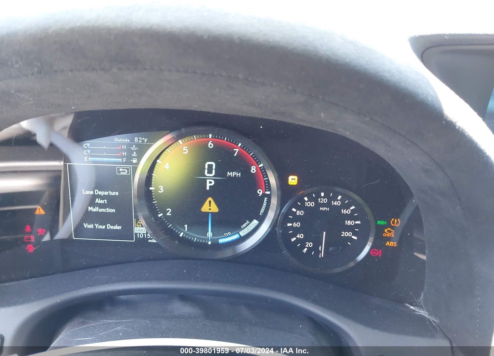 2016 LEXUS GS-F VIN: JTHBP1BL9GA001961