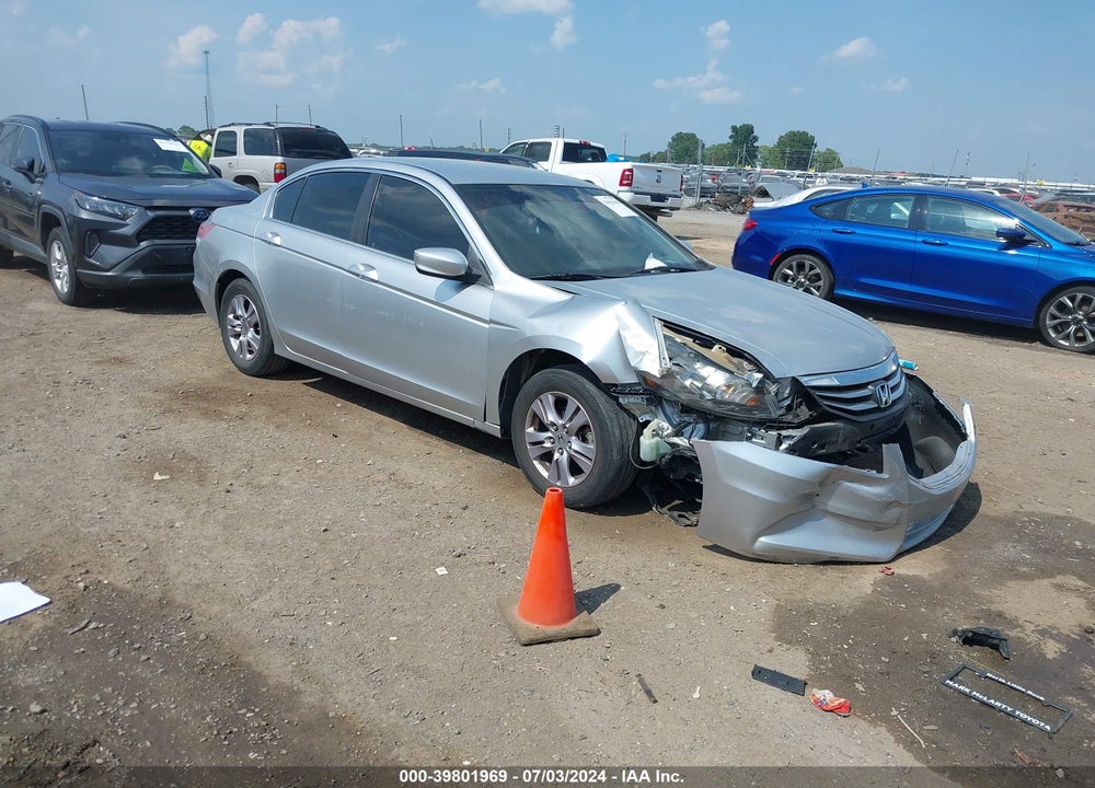 2012 HONDA ACCORD 2.4 SE VIN: 1HGCP2F64CA242371