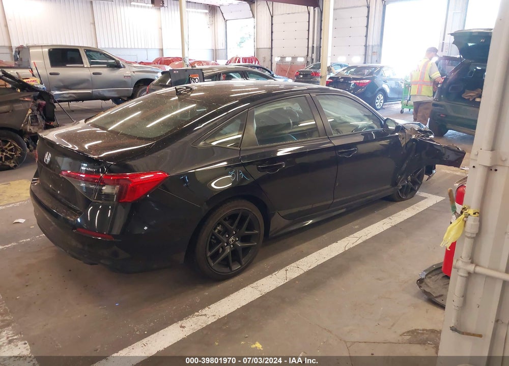 2022 HONDA CIVIC SPORT VIN: 2HGFE2F55NH536294