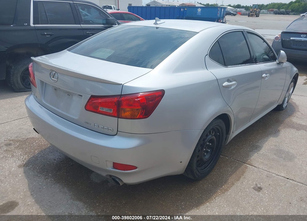 2007 LEXUS IS 250 VIN: JTHCK262872011935