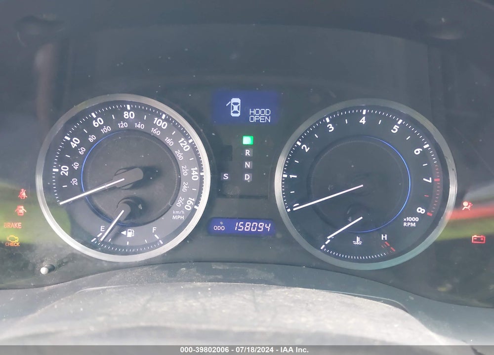 2007 LEXUS IS 250 VIN: JTHCK262872011935