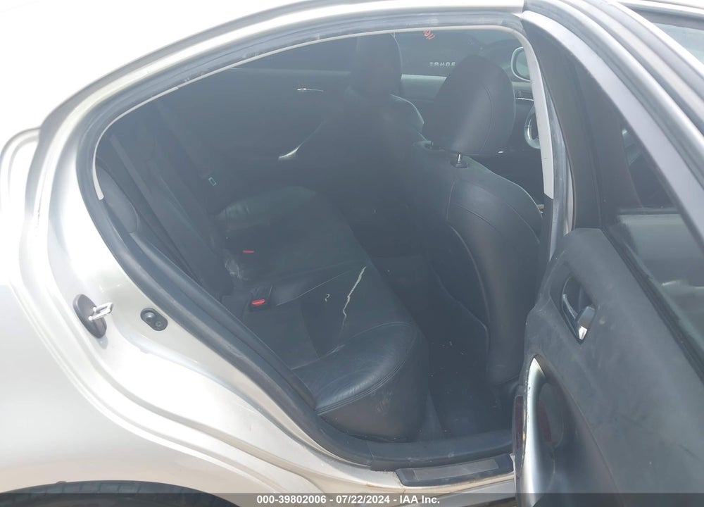2007 LEXUS IS 250 VIN: JTHCK262872011935