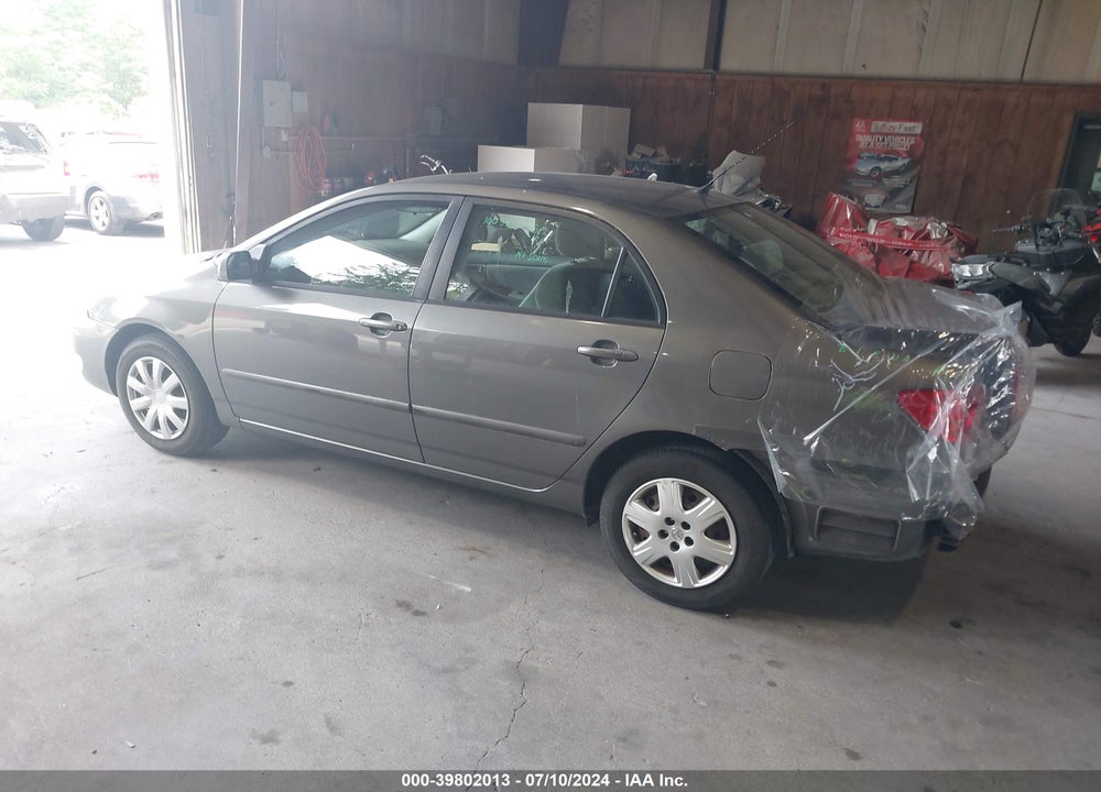 2007 TOYOTA COROLLA LE VIN: 2T1BR30E57C747587