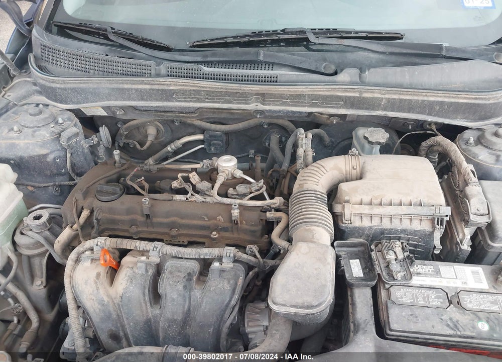 2011 HYUNDAI SONATA GLS VIN: 5NPEB4AC8BH072991