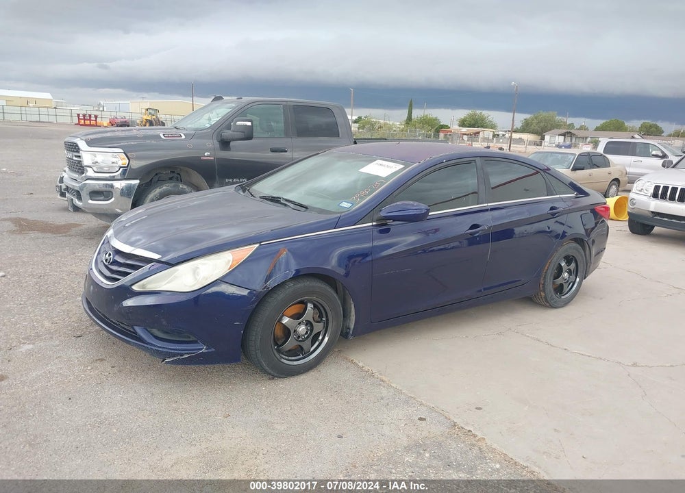 2011 HYUNDAI SONATA GLS VIN: 5NPEB4AC8BH072991