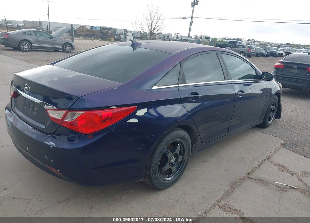 2011 HYUNDAI SONATA GLS VIN: 5NPEB4AC8BH072991