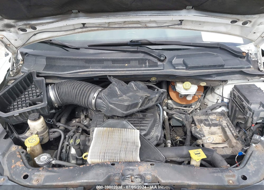 2014 DODGE GRAND CARAVAN SXT VIN: 2C4RDGCG5ER267581