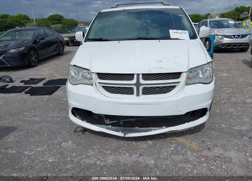 2014 DODGE GRAND CARAVAN SXT VIN: 2C4RDGCG5ER267581