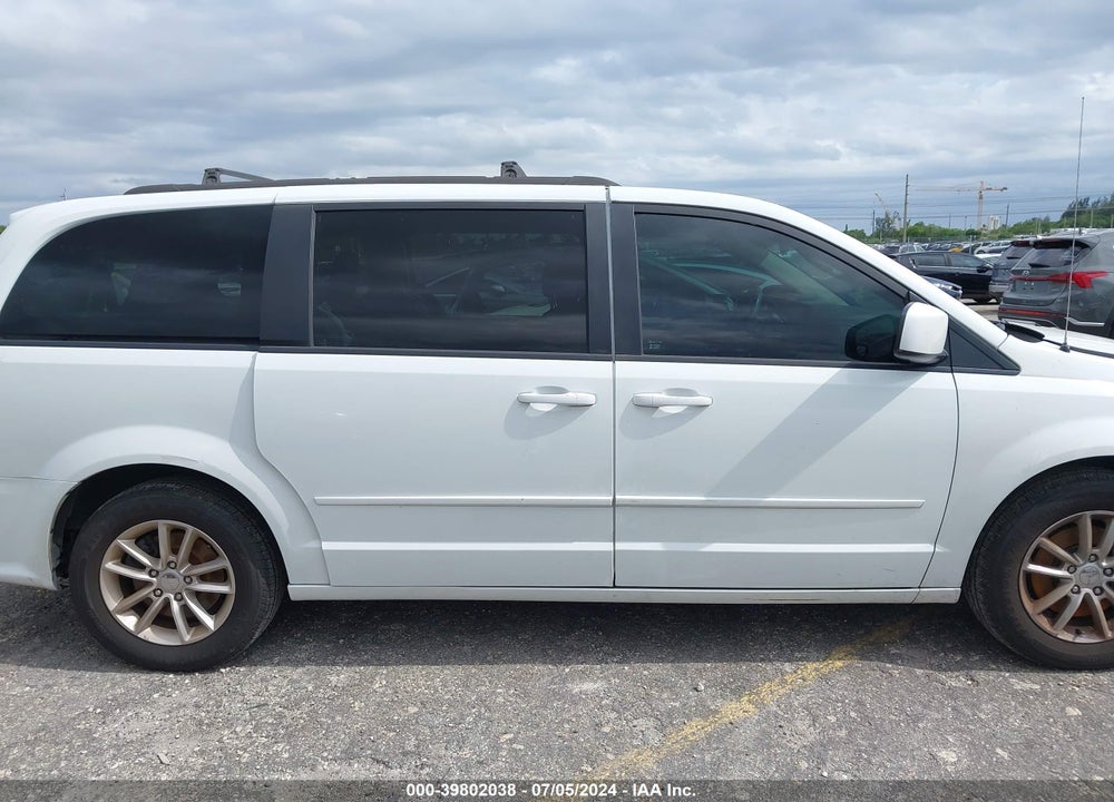 2014 DODGE GRAND CARAVAN SXT VIN: 2C4RDGCG5ER267581