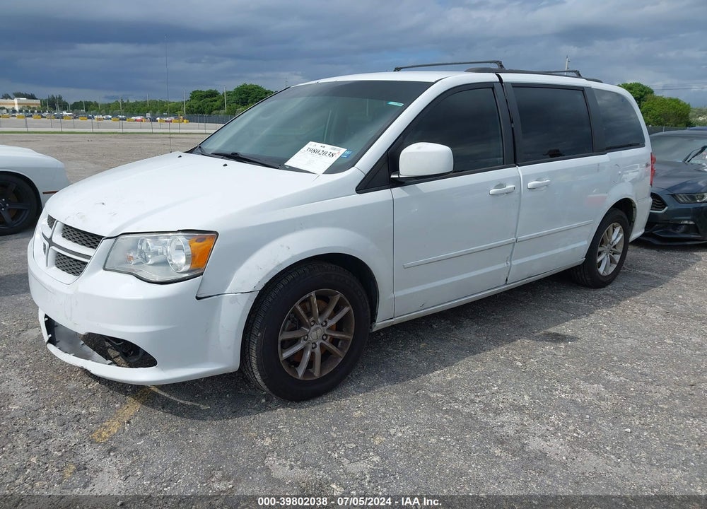 2014 DODGE GRAND CARAVAN SXT VIN: 2C4RDGCG5ER267581