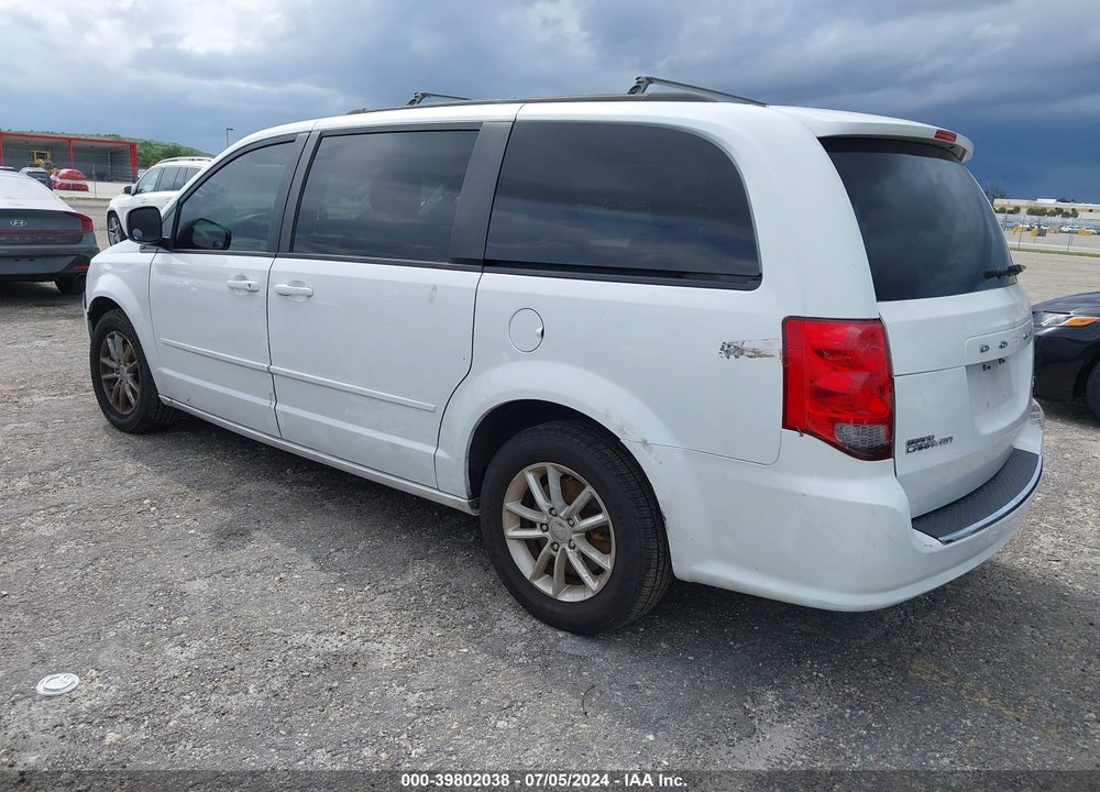 2014 DODGE GRAND CARAVAN SXT VIN: 2C4RDGCG5ER267581