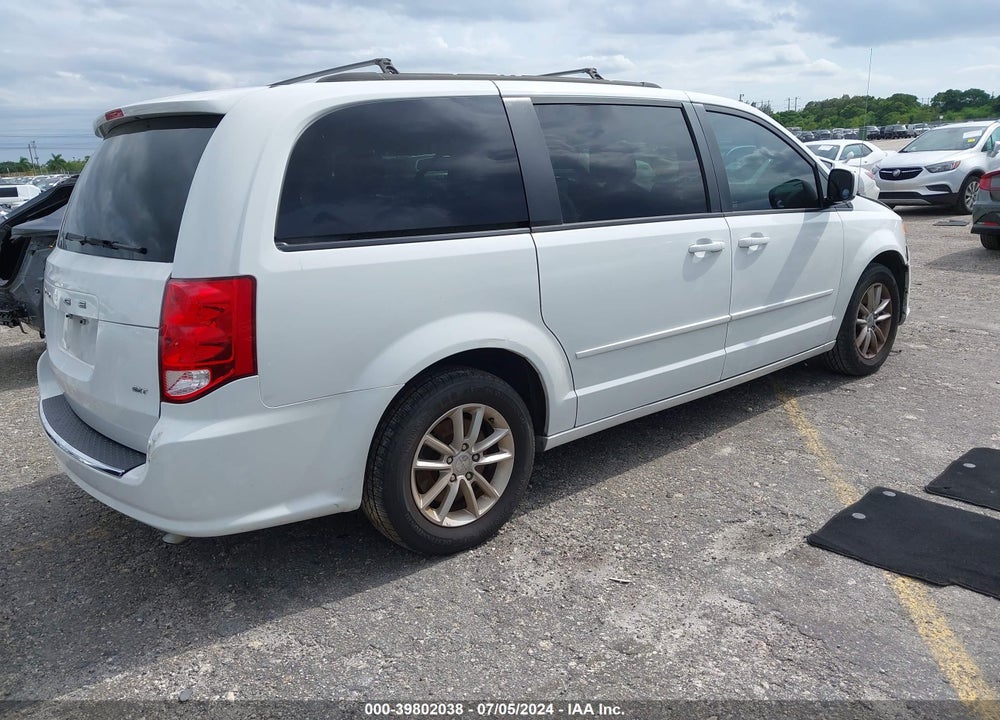 2014 DODGE GRAND CARAVAN SXT VIN: 2C4RDGCG5ER267581