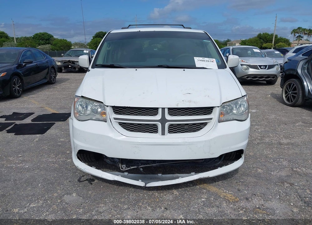 2014 DODGE GRAND CARAVAN SXT VIN: 2C4RDGCG5ER267581