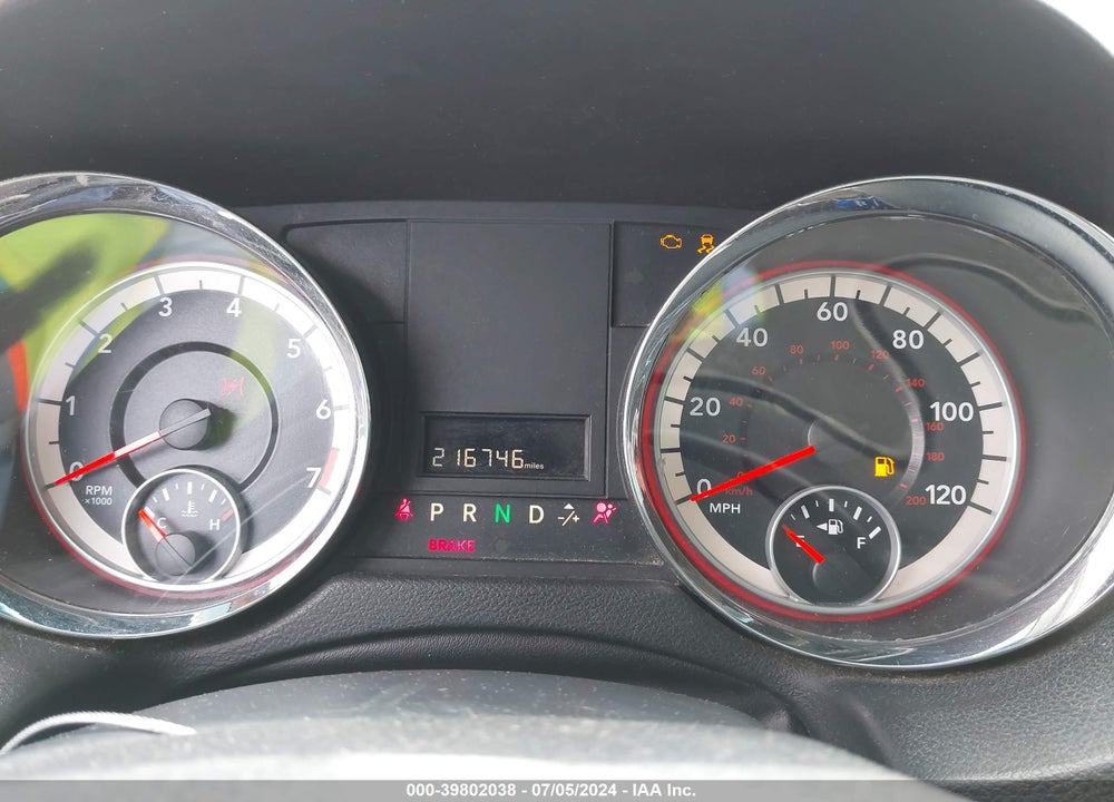 2014 DODGE GRAND CARAVAN SXT VIN: 2C4RDGCG5ER267581