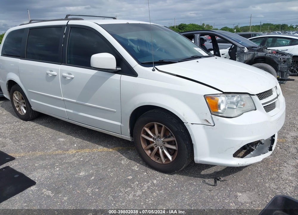 2014 DODGE GRAND CARAVAN SXT VIN: 2C4RDGCG5ER267581