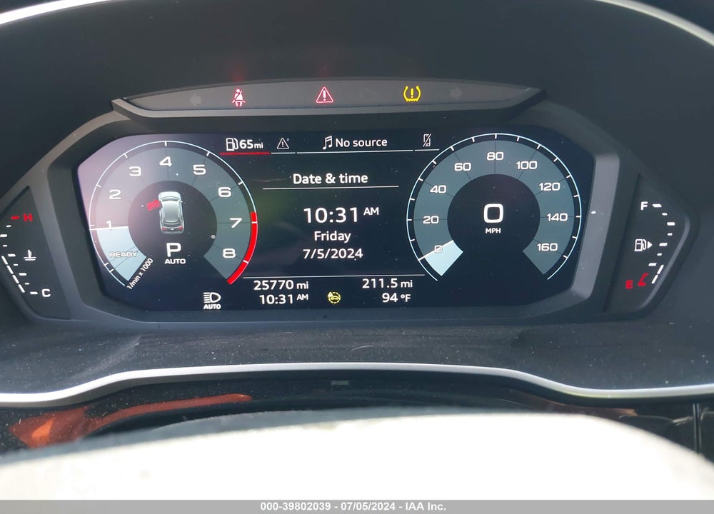 2022 AUDI Q3 PREMIUM PLUS 45 TFSI S LINE QUATTRO TIPTRONIC VIN: WA1EECF36N1006844