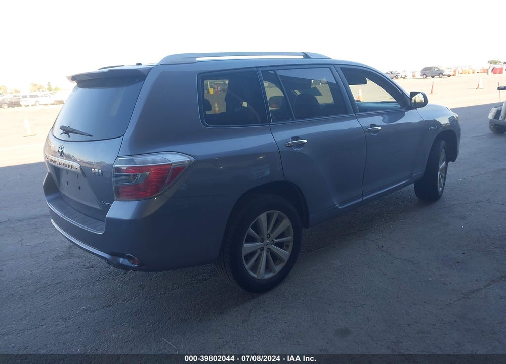 2008 TOYOTA HIGHLANDER HYBRID LIMITED VIN: JTEEW44A582025714