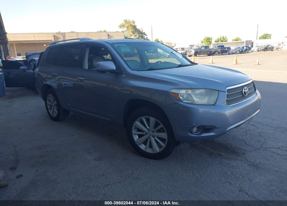2008 TOYOTA HIGHLANDER HYBRID LIMITED VIN: JTEEW44A582025714