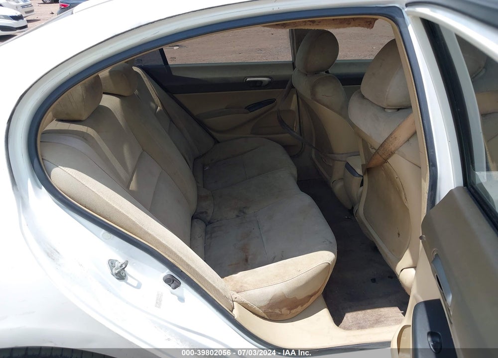 2008 HONDA CIVIC LX VIN: 2HGFA165X8H331385