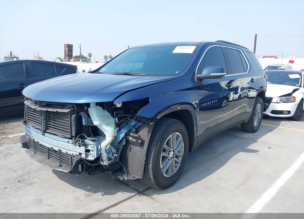 2023 CHEVROLET TRAVERSE FWD LT CLOTH VIN: 1GNERGKW1PJ105065