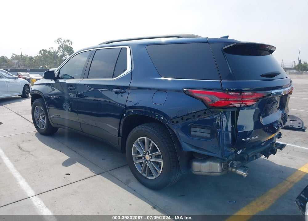 2023 CHEVROLET TRAVERSE FWD LT CLOTH VIN: 1GNERGKW1PJ105065