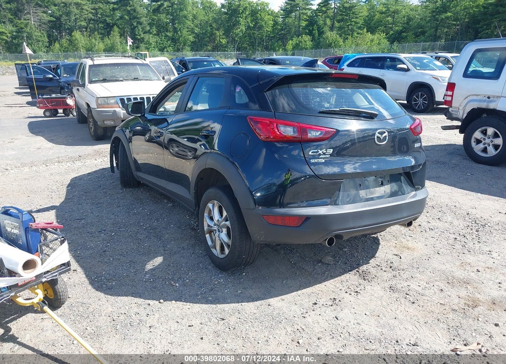 2018 MAZDA CX-3 SPORT VIN: JM1DKFB7XJ0315818