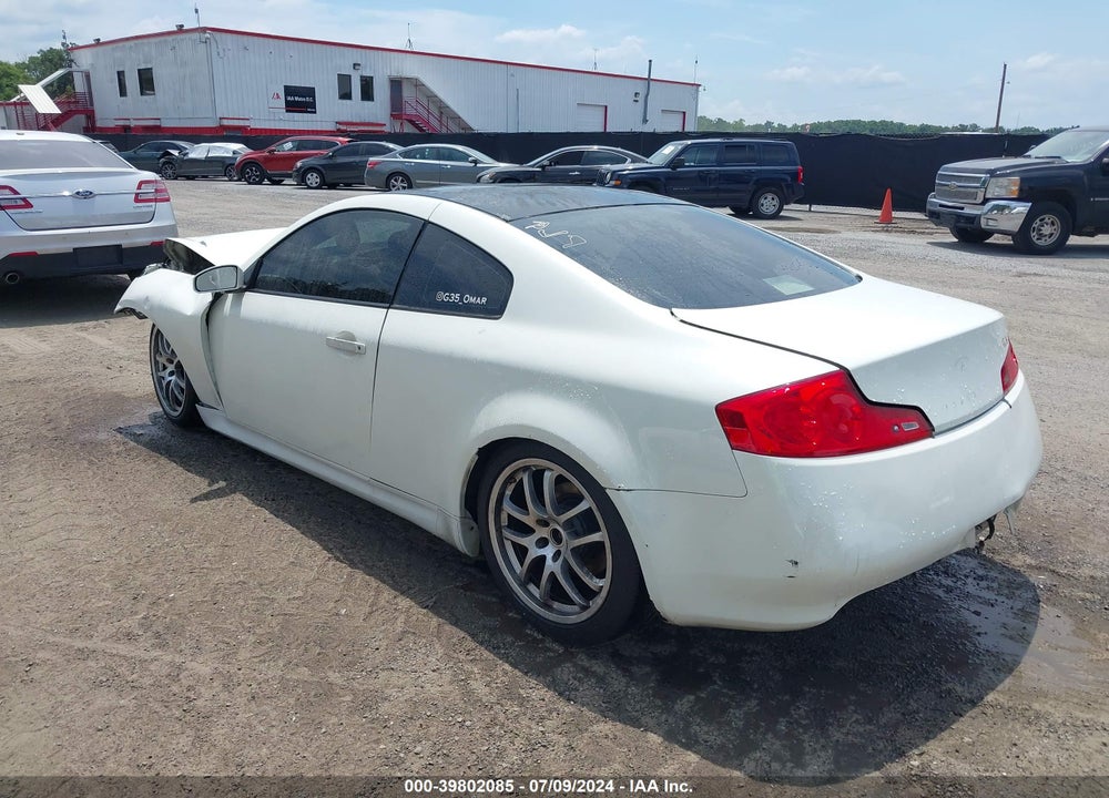2006 INFINITI G35 VIN: JNKCV54E86M706599