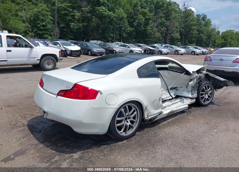 2006 INFINITI G35 VIN: JNKCV54E86M706599