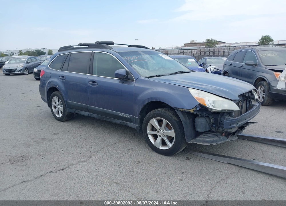 2013 SUBARU OUTBACK 2.5I LIMITED VIN: 4S4BRCKC5D3261602