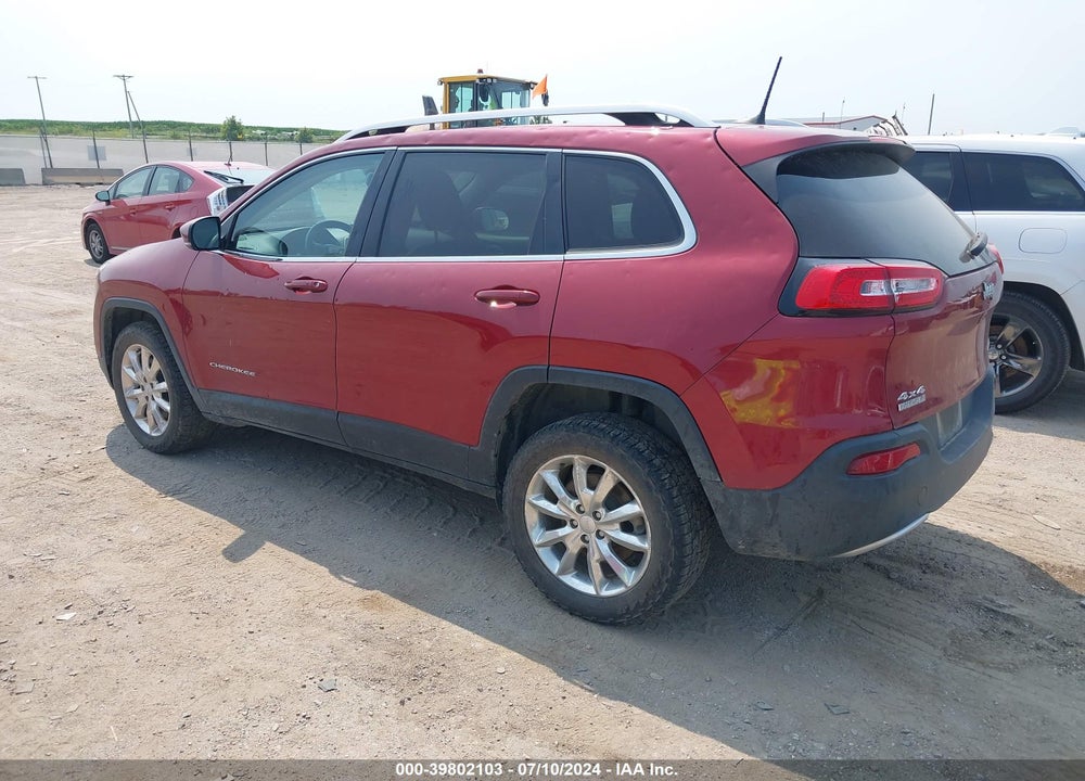 2017 JEEP CHEROKEE LIMITED 4X4 VIN: 1C4PJMDB5HW639787