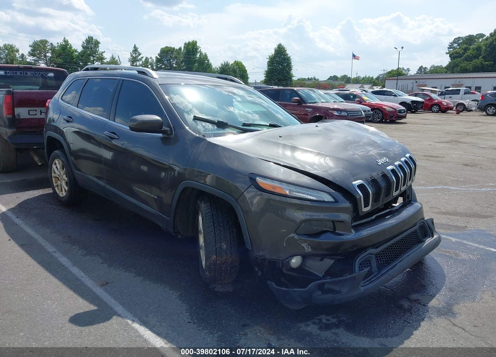 2014 JEEP CHEROKEE LATITUDE VIN: 1C4PJLCB3EW221185