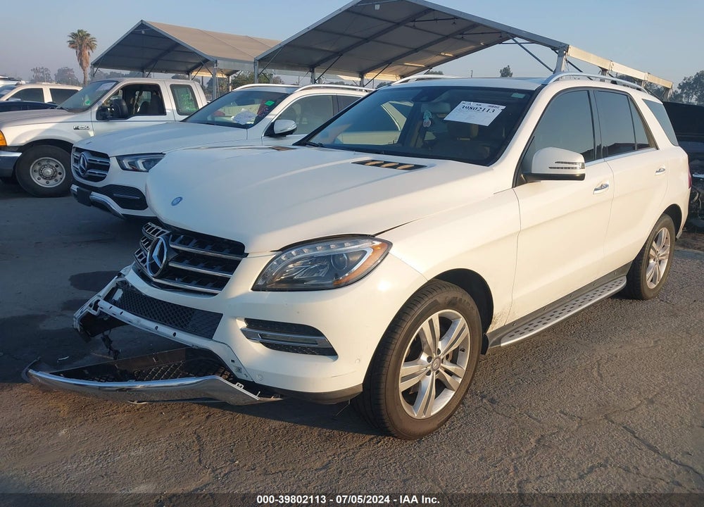 2015 MERCEDES-BENZ ML 350 VIN: 4JGDA5JB5FA519720