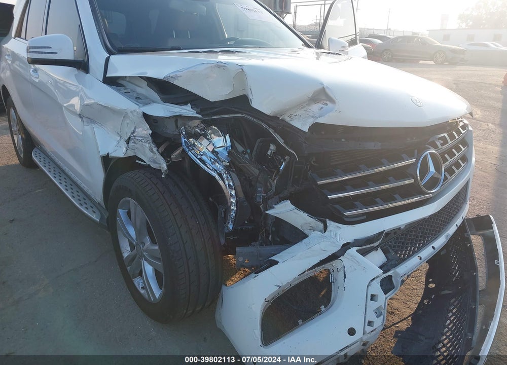 2015 MERCEDES-BENZ ML 350 VIN: 4JGDA5JB5FA519720