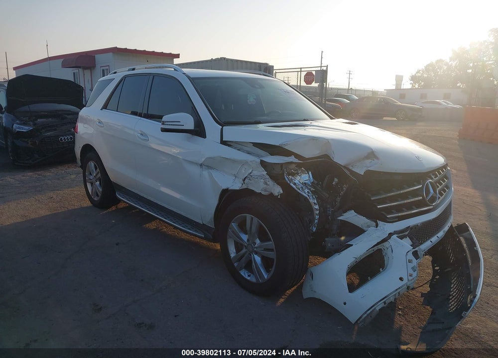 2015 MERCEDES-BENZ ML 350 VIN: 4JGDA5JB5FA519720