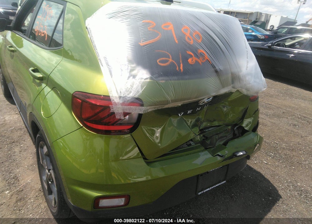 2021 HYUNDAI VENUE SEL VIN: KMHRC8A34MU086171