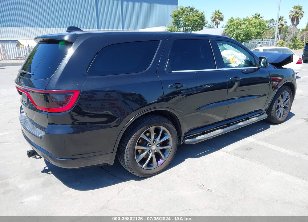 2015 DODGE DURANGO SXT VIN: 1C4RDHAG5FC750457