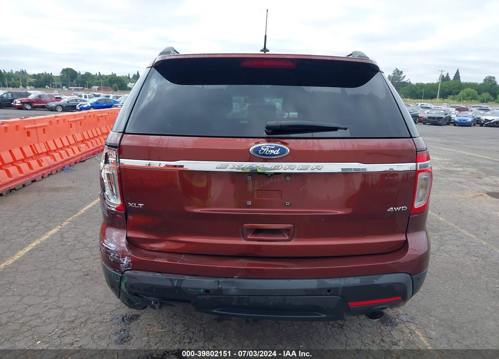 2015 FORD EXPLORER XLT VIN: 1FM5K8D82FGA50103