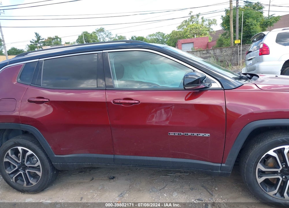 2022 JEEP COMPASS LIMITED 4X4 VIN: 3C4NJDCB3NT102961