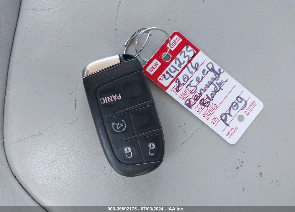 2016 JEEP RENEGADE LIMITED VIN: ZACCJADT4GPC91708