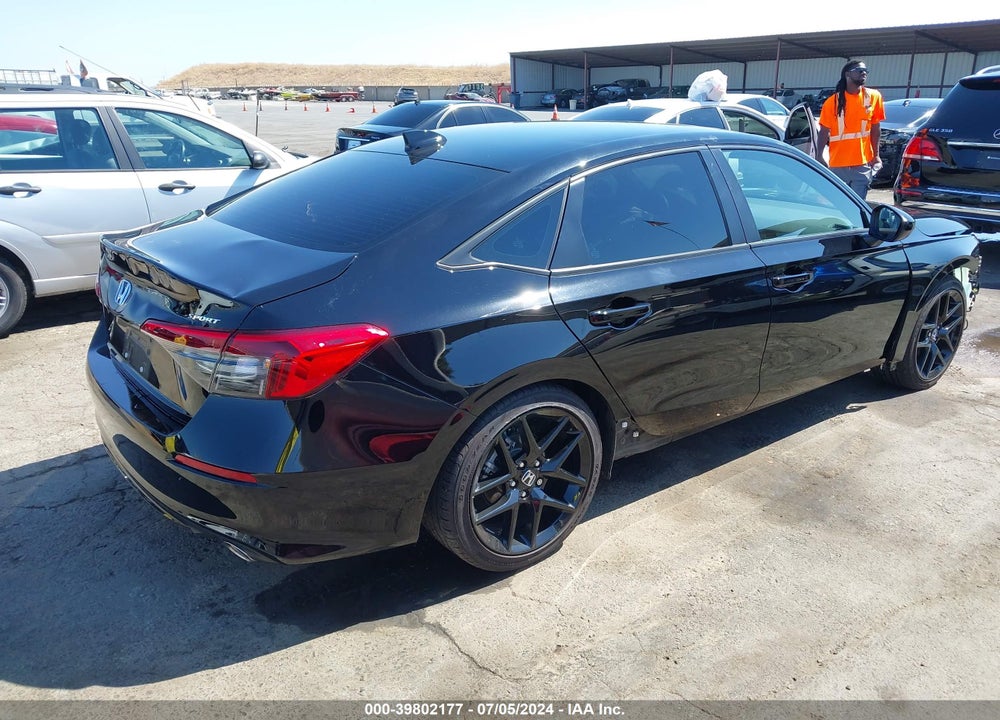 2023 HONDA CIVIC SPORT VIN: 2HGFE2F51PH553273