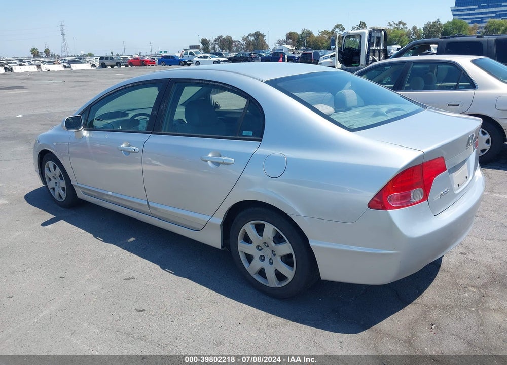 2008 HONDA CIVIC LX VIN: 2HGFA16508H322548