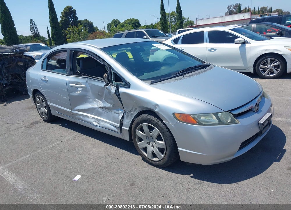 2008 HONDA CIVIC LX VIN: 2HGFA16508H322548