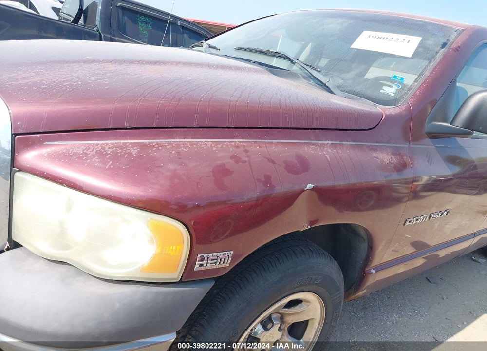2002 DODGE RAM 1500 ST VIN: 3D7HA18N32G174865