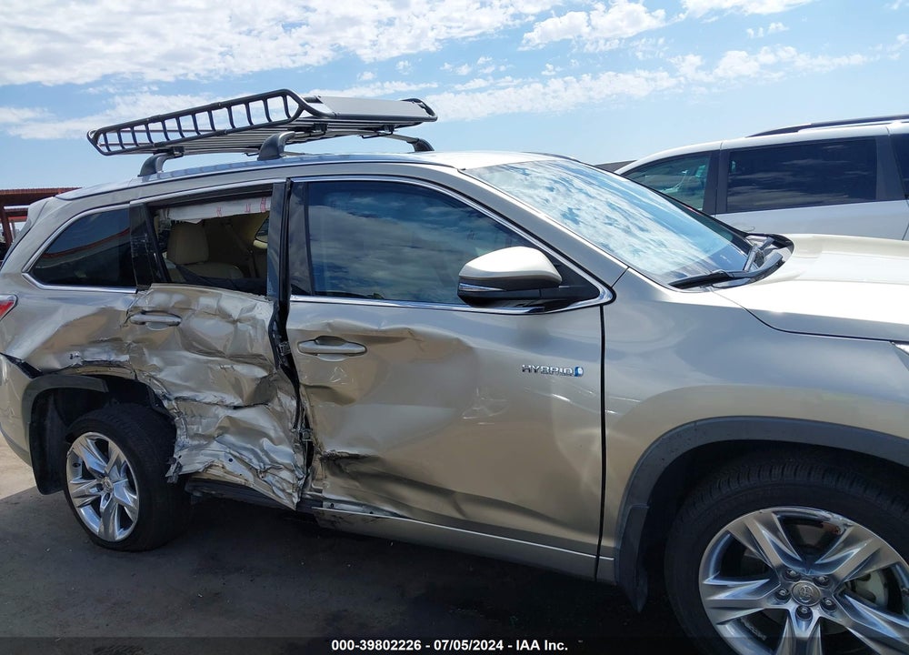 2015 TOYOTA HIGHLANDER HYBRID LIMITED VIN: 5TDDCRFH8FS008878