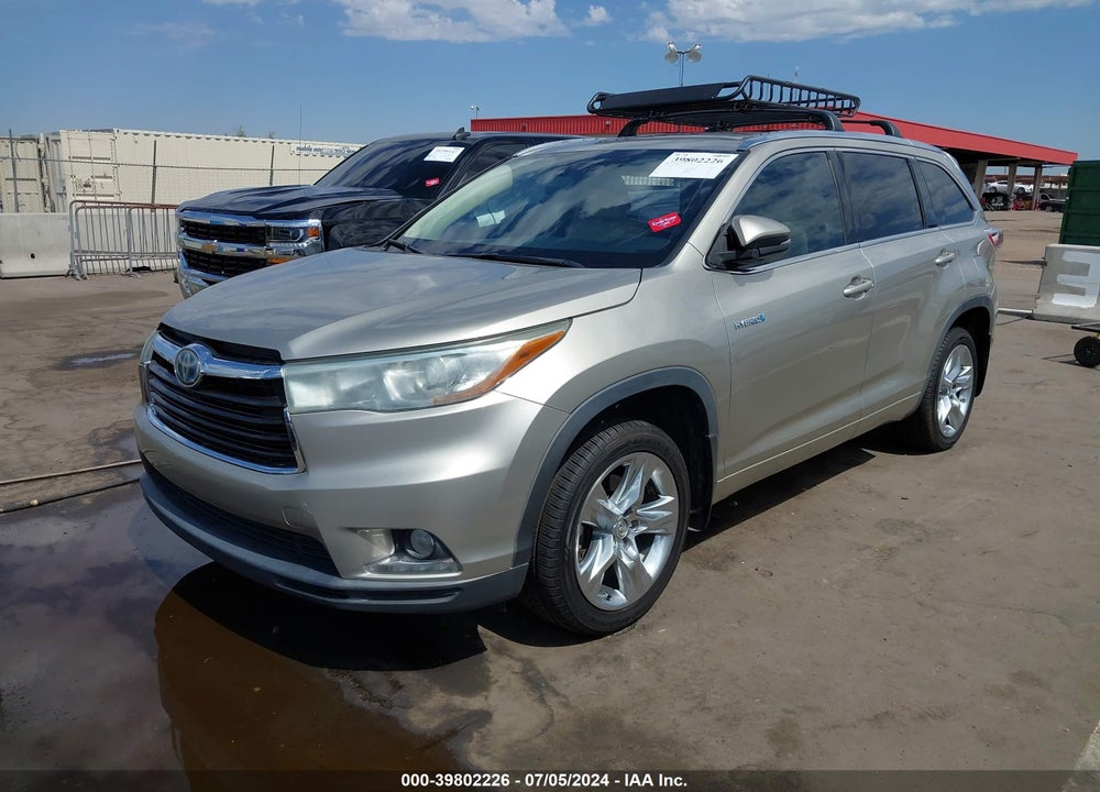 2015 TOYOTA HIGHLANDER HYBRID LIMITED VIN: 5TDDCRFH8FS008878
