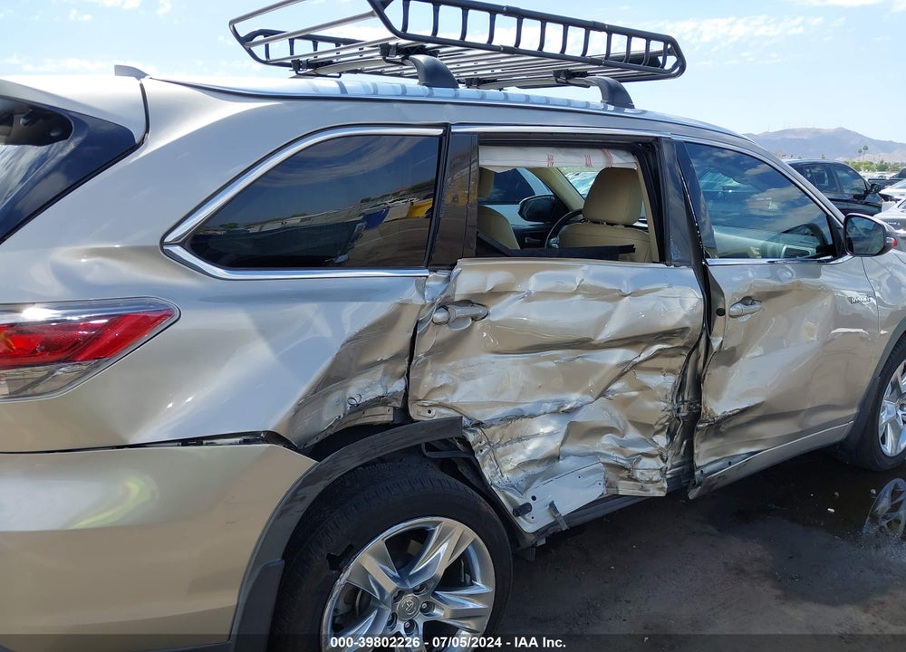 2015 TOYOTA HIGHLANDER HYBRID LIMITED VIN: 5TDDCRFH8FS008878